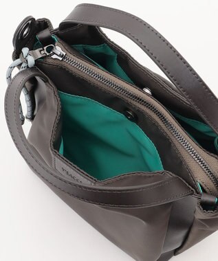 Y'SACCS 【大人のおしゃれ手帖10月号掲載】市川実和子×Y'SACCS　ナイロンすっきりミニマムトート ダークグレー