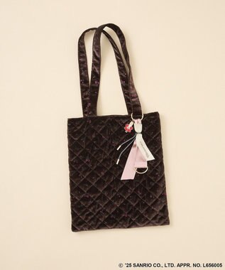 Green Parks チャーム付きベロアバック