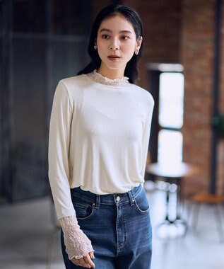 ANY L 【新色追加】シアーコンビタートル エクリュレース