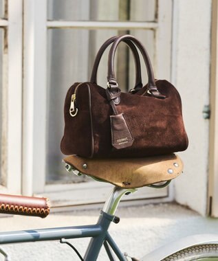 russet  スエード2WAYミニボストンバッグ(CE-1570-WEB)