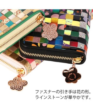 エポネコメッシュ ラウンドファスナー長財布 / tsumori chisato CARRY 