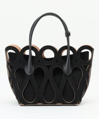 BEIGE， 【洗える・一部店舗限定】MARY AL TERNA / MAZE ハンドバック Black