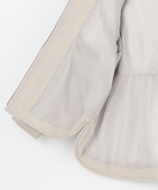 ANY KIDS キルティングブルゾン ライトベージュ