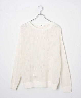 WEGO メッシュニットBIGPO オフホワイト