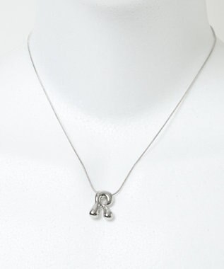 WEGO Lぷっくりイニシャルネックレス