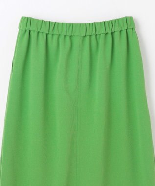 ANY L カットジョーゼットベイカースカート グリーン