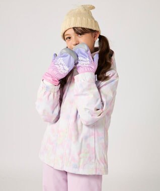 OP／FILA 【ocean pacific】スノーウェア 上下セット 耐水圧10000mm ピンク