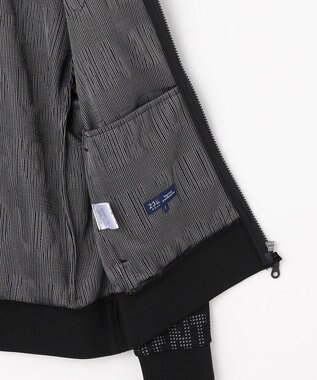 23区GOLF 【WOMEN】ロゴジャガードトラックジャケット ブラック系5