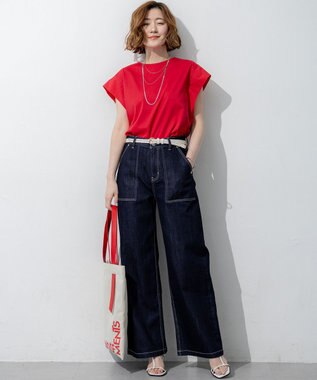 23区 【WEB&一部店舗限定】ミックスチェーン 3連 ネックレス シルバー系