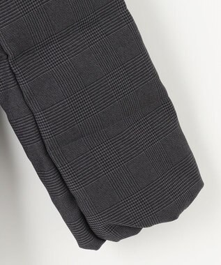 J.PRESS LADIES S 千鳥&グレンチェック ショート ダウン コート グレー系3