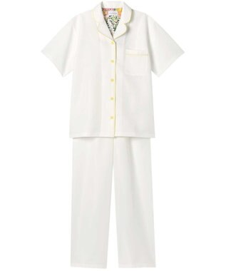 une nana cool 【綿混】MADE WITH LIBERTY FABRIC さらっとした肌あたりパジャマ WH