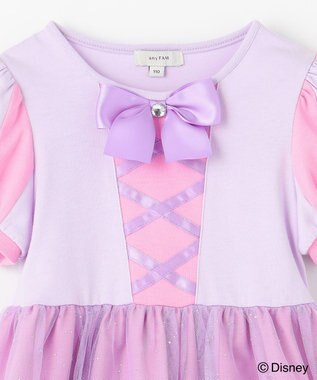 ANY KIDS 【ディズニープリンセス/フローズン】なりきりワンピース ラベンダー（ラプンツェル）