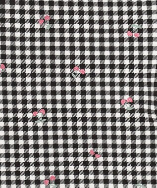 ANY KIDS フルレングス レギンス ギンガム×チェリー