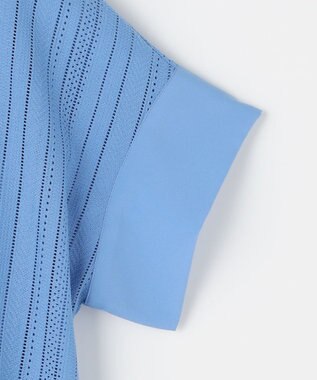 自由区 S レースエッジ プルオーバー ブルーグレー