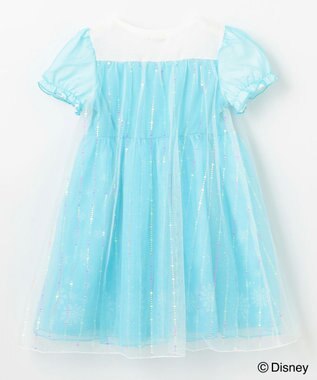ANY KIDS 【ディズニープリンセス/フローズン】なりきりワンピース サックスブルー（エルサ）