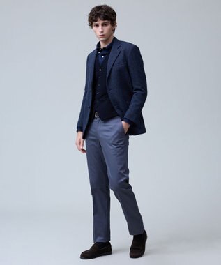 J.PRESS MEN 【定番】LOVAT LAVEROCK TWEED ヘリンボンツイードジャケット ネイビー系1