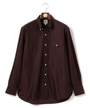 J.PRESS MEN KANEMASA KNITTING デニムジャージ シャツ ブラウン系