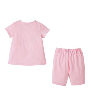 MIKI HOUSE HOT BISCUITS 【80-120cm】 キャビット ルームウェア 上下セット ピンク