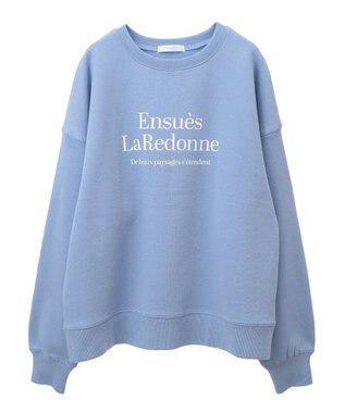 Green Parks 裏起毛アソートロゴプルオーバー Blue