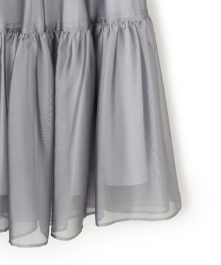 TOCCA CRYSTAL SHEER スカート グレー系