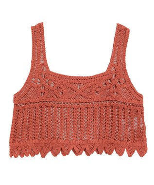 Green Parks SET2点クロシェベスト＋ワンピース Black