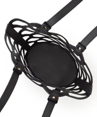 23区 【Oggi6月号掲載】Ratti ドローイング ペイズリー プリント コンビ バッグ ブラック系