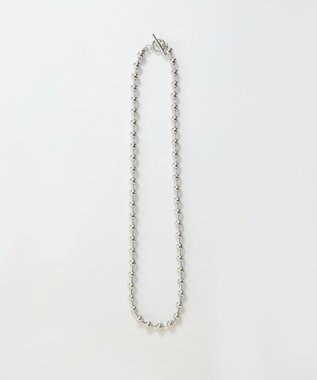Phoebe 【金属アレルギー対応】ドットラインネックレス　シルバー/ステンレス シルバー