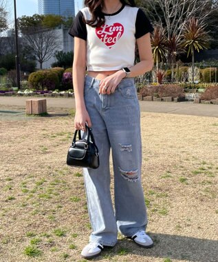 WEGO デザインプリントチビＴ 柄8