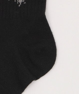 WEGO グラフィックデザインソックス ブラック