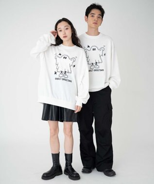 WEGO 【ユニセックス着用ITEM/SMLサイズ展開】アソートグラフィックプルオーバー 柄4