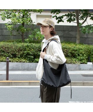 林八百吉商店 Champion ネルチェックロングキャップ カーキ