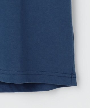 JOSEPH ABBOUD MOUNTAIN 【秋カラー/JAPANファブリック/吸水速乾】プレーティング天竺  アウトドアフォト Tシャツ ネイビー系