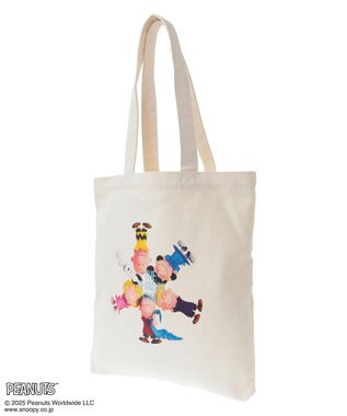 earth music&ecology ＰＥＡＮＵＴＳ／ｅａｒｔｈ　アソート３Ｄアートトート Natural