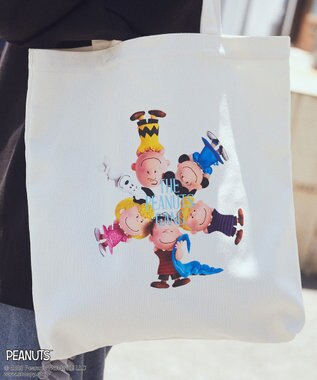 earth music&ecology ＰＥＡＮＵＴＳ／ｅａｒｔｈ　アソート３Ｄアートトート Natural