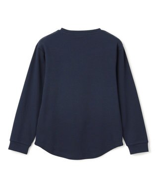 UNFILO 【110-150cm】選べるアソート ロゴロンT(UNISEX) [プリントロゴ]ネイビー