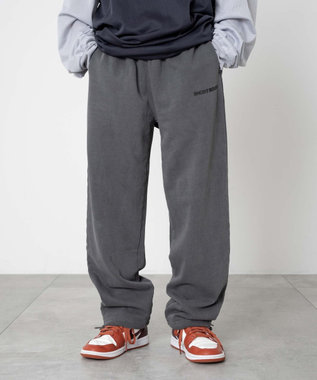 WEGO 【KIDS】ロゴスウェットパンツ（JUNIOR） スミクロ