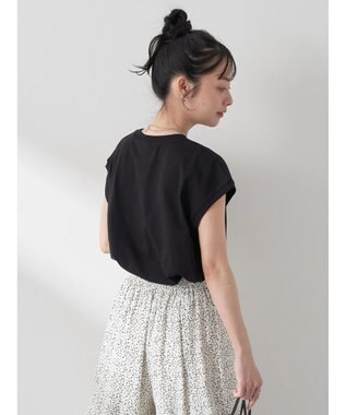 earth music&ecology ｂｅｔｔｅｒ　ｌａｔｅ　フレンチＴ Black