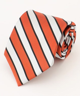 J.PRESS MEN 【J.PRESS ORIGINALS】REGIMENTAL TIE / JAPAN MADE オレンジ系1