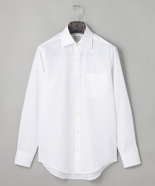 GOTAIRIKU 【形態安定】PREMIUMPLEATS_セミワイドカラー _織柄_通年ドレスシャツ(25年春夏モデル) 織柄ドビーストライプ