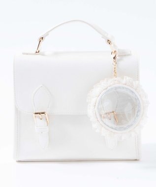 WEGO 【痛バ＆推し活グッズ】サッチェル痛ショルダー ホワイト