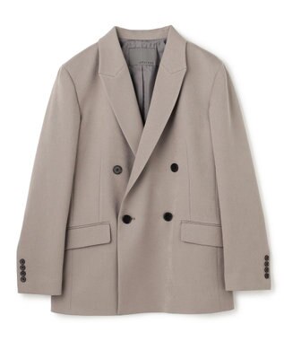 uncrave プルーフウールライクツイル ジャケット グレージュ