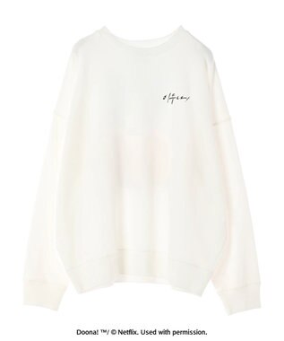 Green Parks ●ＤＯＯＮＡ！　ロゴｐｔルーズスウェット White