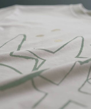 nitorito 【UNISEX】tori Tシャツ green×(Gold箔プリント)
