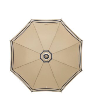 MOONBAT 【日本製/ジャンプ傘】POLO RALPH LAUREN（ポロ ラルフローレン） 長傘 ボーダー ベージュ