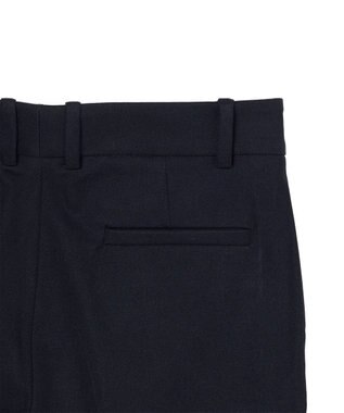 JOSEPH 【FOUNDATIONS】ギャバジンストレッチ　フィットフレアートラウザーズ Navy