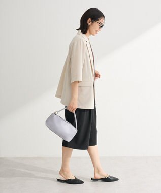 Green Parks シングル半袖ジャケット Natural