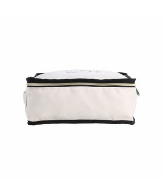 ACE BAGS & LUGGAGE HAyU × ace. トラベルポーチ Lサイズ 猫柄 17823 アイボリー