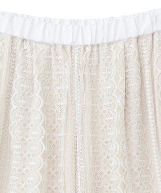 earth music&ecology レースパンツ Off White