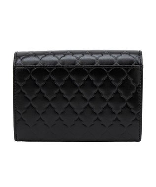 ANNA SUI エレノア 内Lファスナー二つ折り財布 クロ