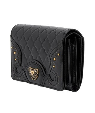 ANNA SUI エレノア 内Lファスナー二つ折り財布 クロ